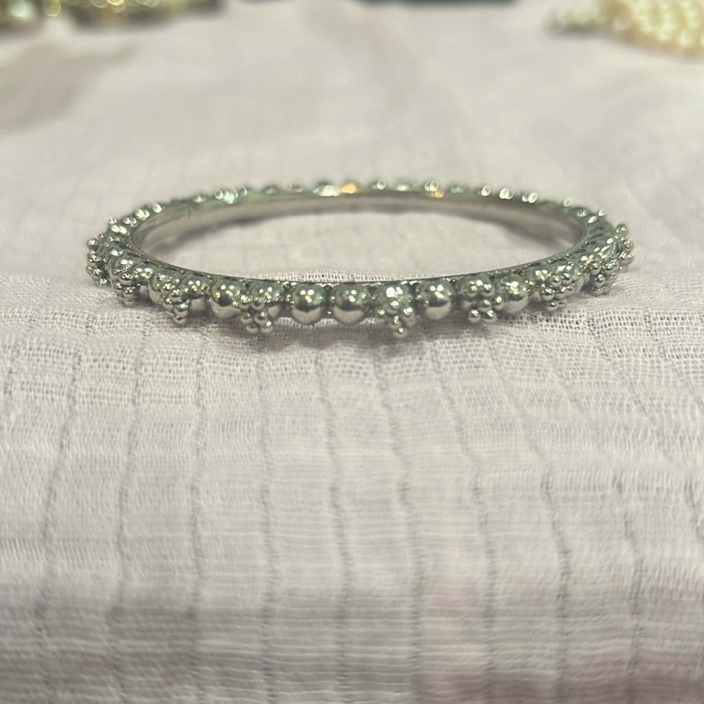 Silvertone Bangle